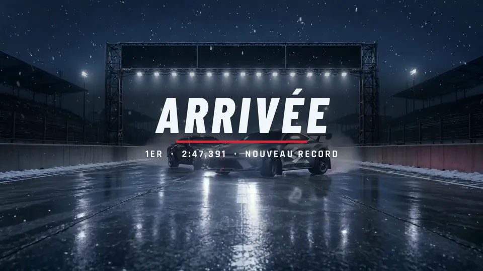 L’arrivée