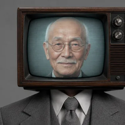 Hit Your Mark: The TV-head man